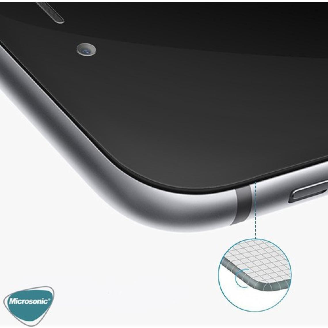 Microsonic Apple iPhone Se 2020 Tam Kaplayan Temperli Cam Ekran Koruyucu Beyaz