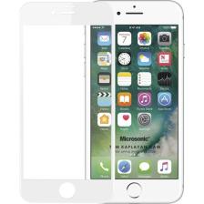 Microsonic Apple iPhone Se 2020 Tam Kaplayan Temperli Cam Ekran Koruyucu Beyaz
