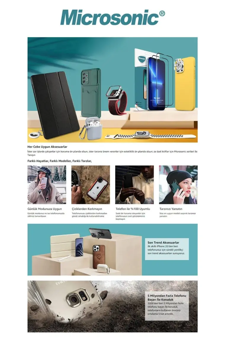 Microsonic Apple iPhone 14 Pro Tam Kaplayan Temperli Cam Ekran Koruyucu Siyah