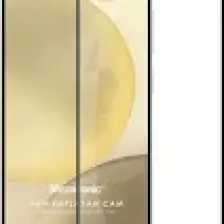 Microsonic Samsung Galaxy S24 Tam Kaplayan Temperli Cam Ekran Koruyucu Siyah