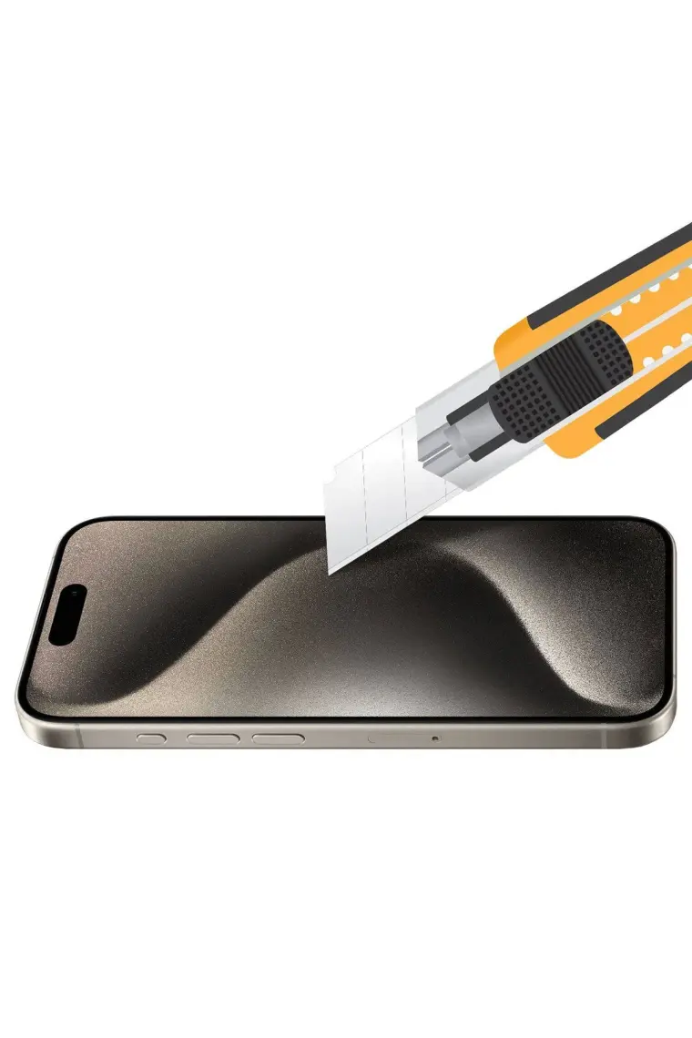 Buff iPhone 15 Pro Max 5d Easyfit 2 Adet Ekran Koruyucu