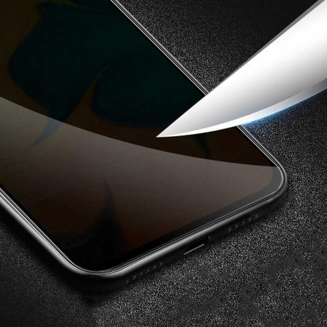 CoverZone Galaxy A53 5g Ile Uyumlu Security 5d Gizlilik Filtreli Ekran Koruyucu Cam Ekran Koruyucu Siyah