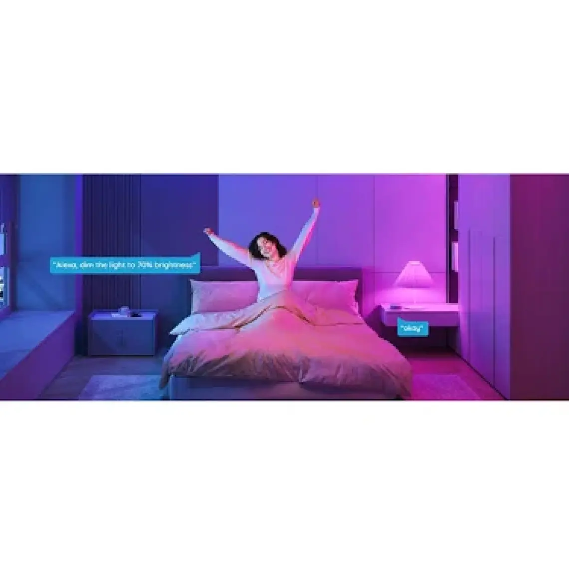 Govee Wifi + Bluetooth 800 Lümen Uygulama Kontrollü Akıllı Ayarlanabilir Modlu LED Ampul