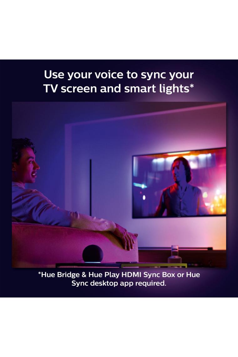 Philips Hue Play Gradient Light Tube Büyük - Siyah