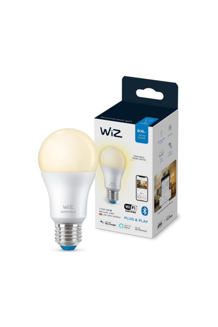 WiZ A60 E27 60 W Wi-Fi Sarı Akıllı LED Ampul