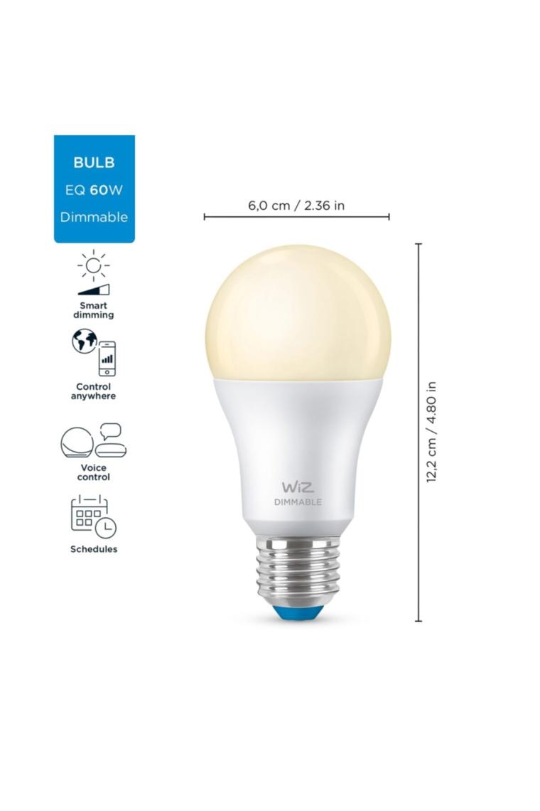 WiZ A60 E27 60 W Wi-Fi Sarı Akıllı LED Ampul