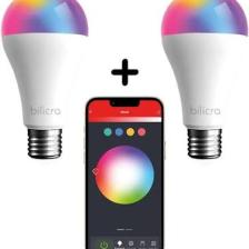 Bilicra Mood Akıllı Ampül - 2'li Set - 16 Milyon Renk Seçeneği & Wifi Üzerinden Kontrol