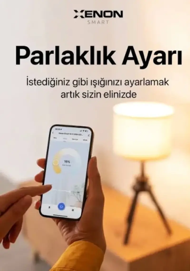 Xenon Smart Akıllı Wi-Fi Led RGB Akıllı Ampul Mobil Uygulama Denetimli Google Home/Alexa Uyumlu Çok Renkli Lamba X7021
