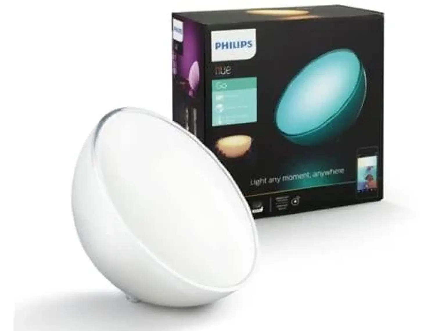 Philips Hue Go Şarjlı Taşınabilir RGB Akıllı Lamba v2