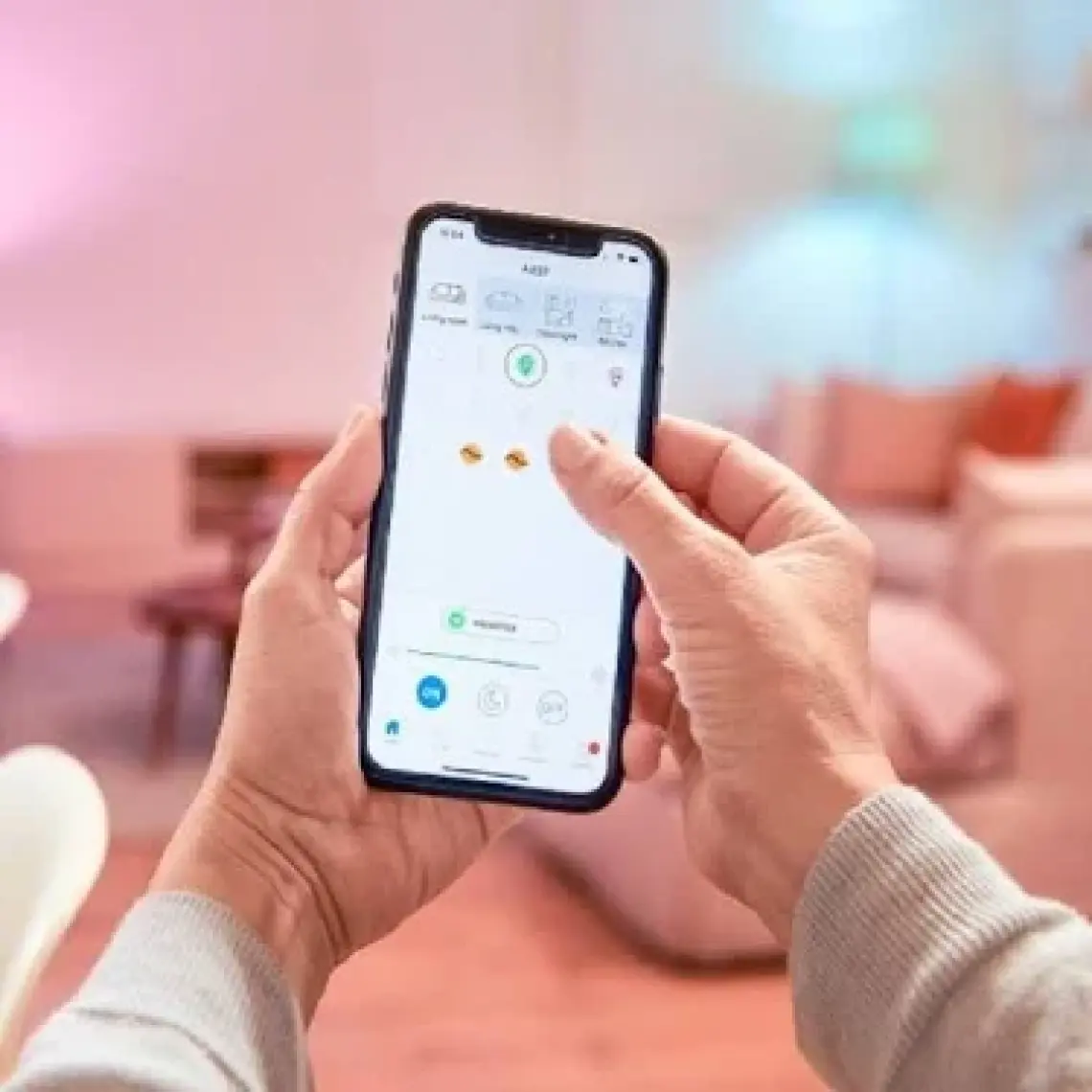 Wiz-Wi-Fi Renkli Ambiyans Akıllı Ampul - 40W - C37 - E14 Ince Duy