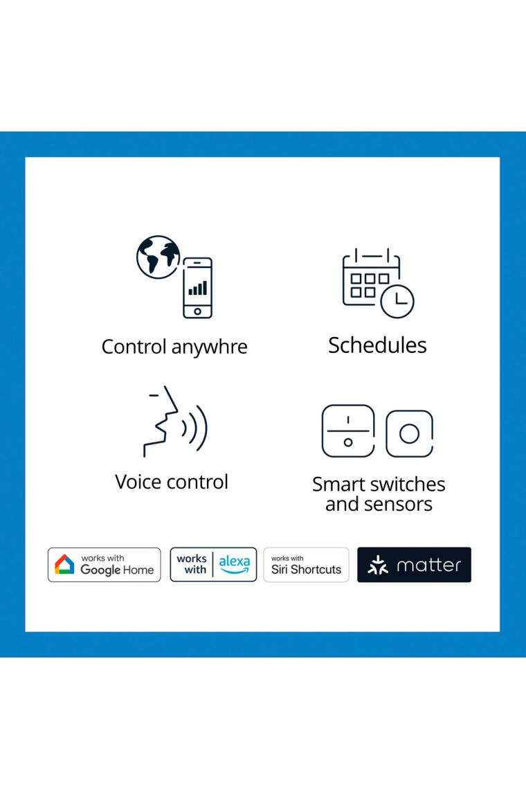 Squire Renkli Ambiyans Akıllı Masa Lambası - Matter, Google Home, Alexa Uyumlu