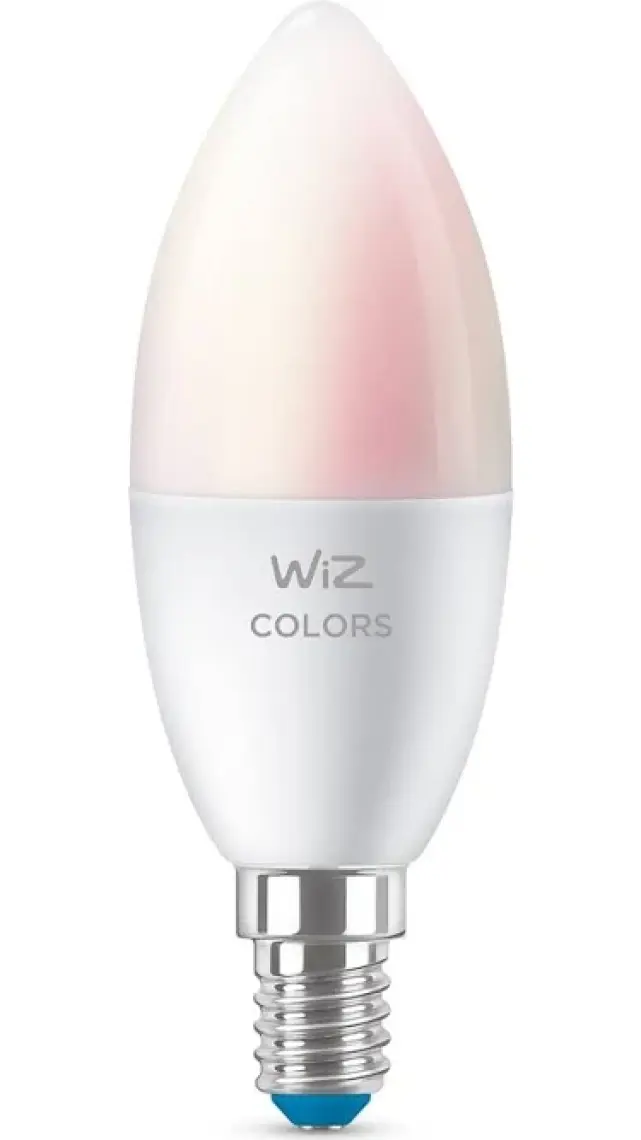 Wiz-Wi-Fi Renkli Ambiyans Akıllı Ampul - 40W - C37 - E14 Ince Duy