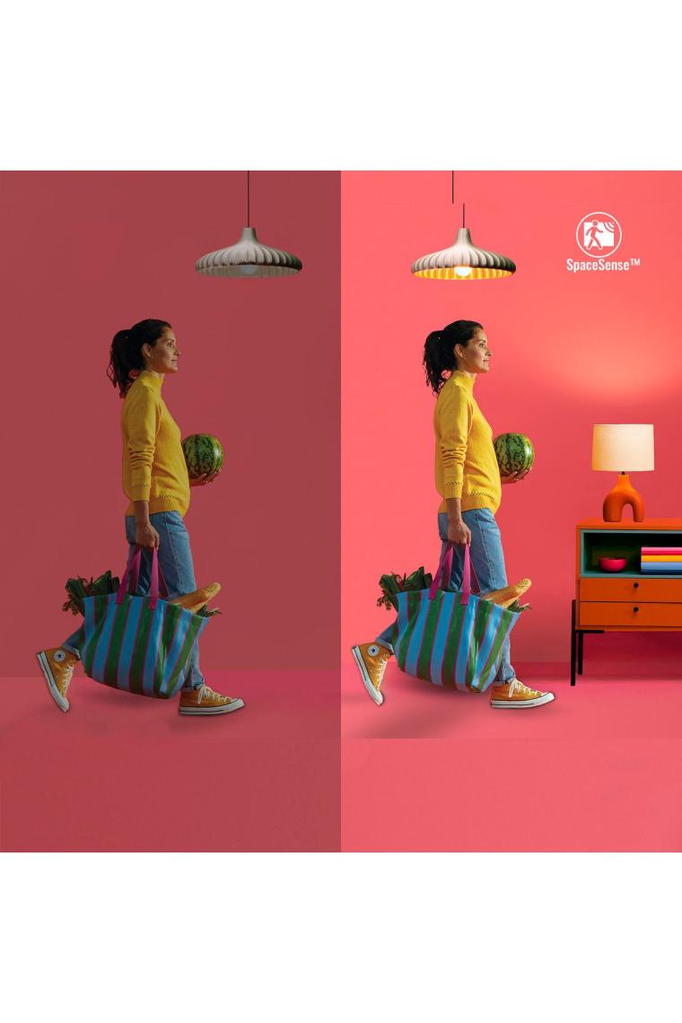 60W Renkli Ambiyans E27 Akıllı Ampul (A60) Matter, Google Home, Alexa Uyumlu