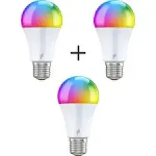 Fonri Akıllı Led Ampul 3'lü Set, 9w-titreşimsiz, 16.7 Milyon Renk, Sesli Kontrol, 2 Yıl Garantili