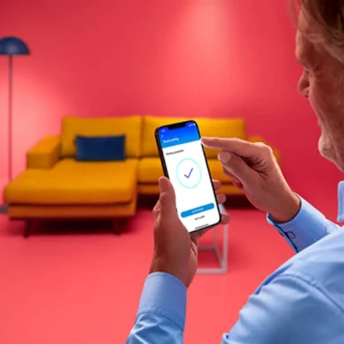 Squire Renkli Ambiyans Akıllı Masa Lambası - Matter, Google Home, Alexa Uyumlu