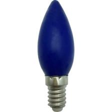 Helios 1W 20LM E14 Duylu LED Buji Ampul Mavi Renk