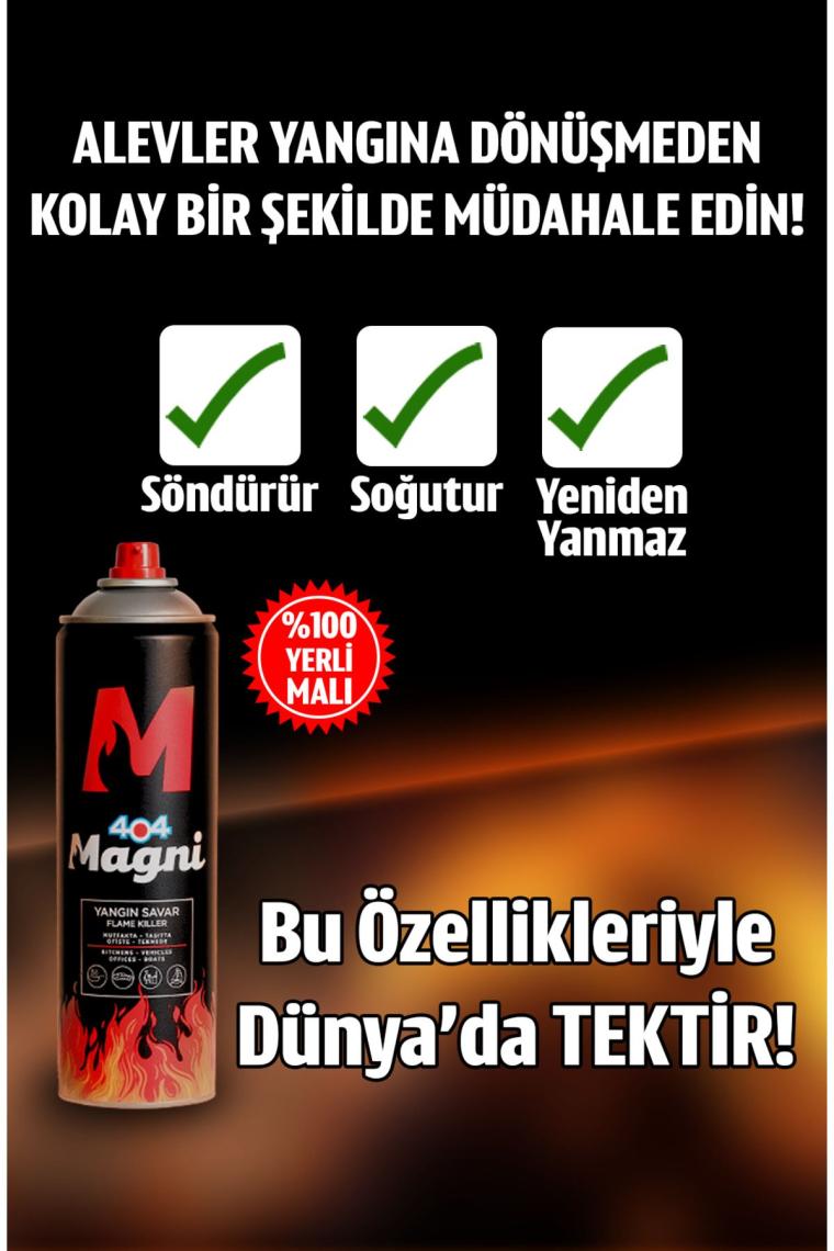 404 Magni Yangın Söndürücü Sprey 500 ml