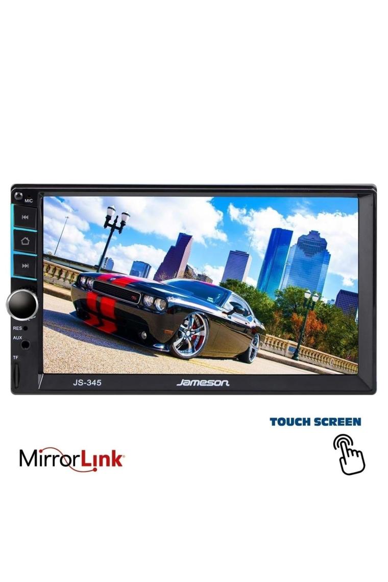 Double Teyp 7" 4x60w Mirrorlink Bt/usb/sd/fm/aux Kameralı Js-345