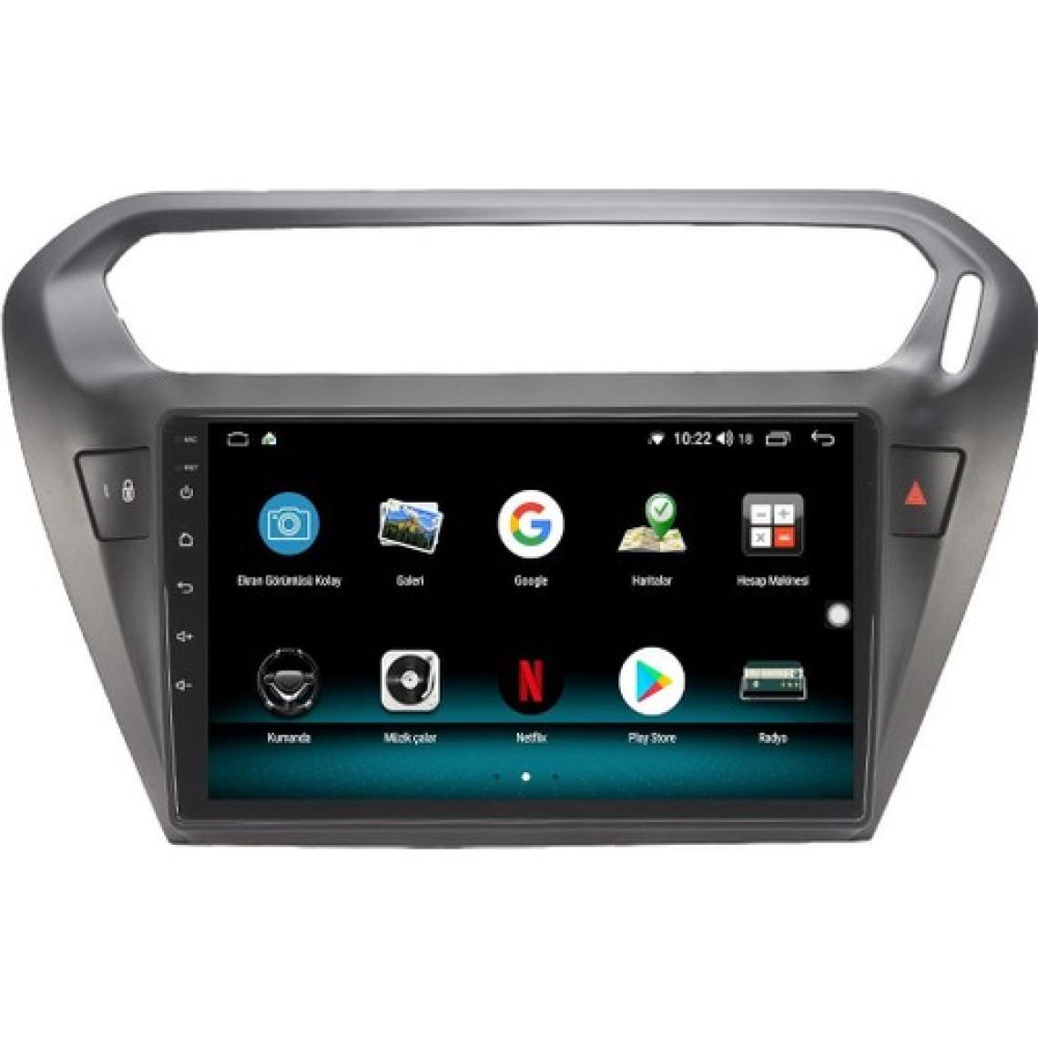 Navimex Peugeot 301 Android 13 Multimedya Carplay 4gb RAM+64GB HDD Navigasyon Ekran
