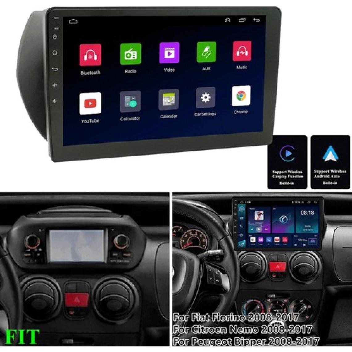 Drivetec Fiat Fiorino 2008-2015 I 6gb Ram 64 GB Hafıza Carplayli Android 15 Sürüm Multimedya