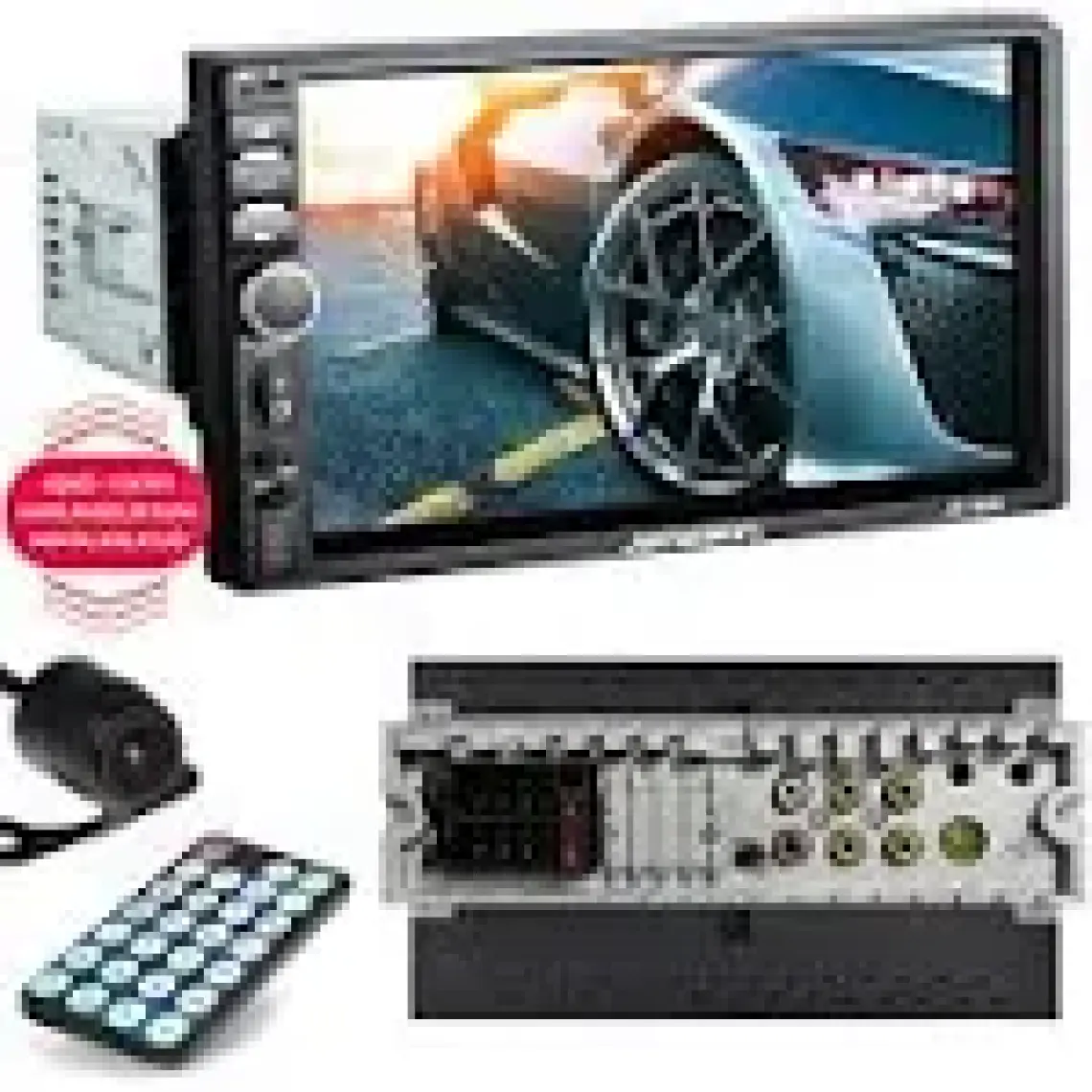 Jameson Double Teyp 7 4X55W Mirrorlink Bt/usb/sd/mp5/aux/fm Kameralı Tofas Seri Jameson JS-1990