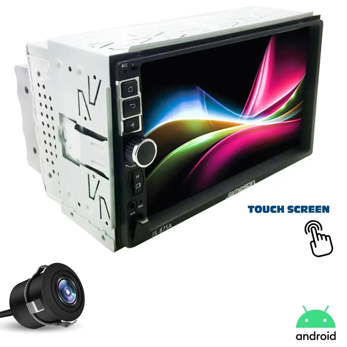 Jameson Double Teyp 7 Bt/usb/sd/fm/aux/gps Androıd 2gb Ram 16GB Hafıza Kamera  Jameson JS-875A