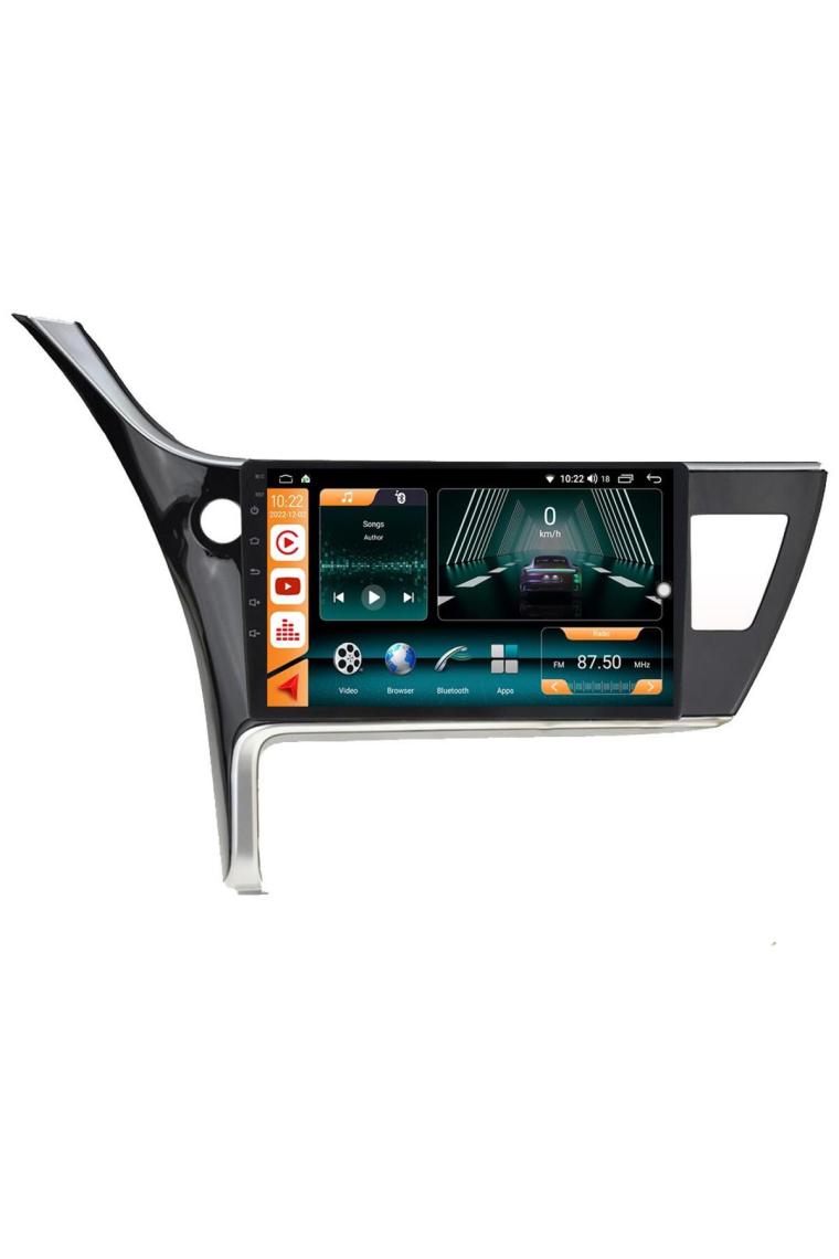 Navimex Toyota Corolla Android 13 Multimedya Carplay 4gb RAM+64GB HDD 2017-2018 Navigasyon Ekran