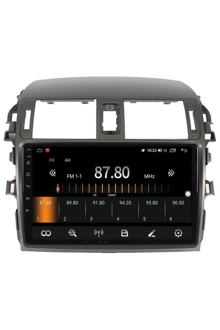 Navimex Toyota Corolla Android 13 Multimedya Carplay 4gb RAM+64GB HDD 2007-2012 Navigasyon Ekran