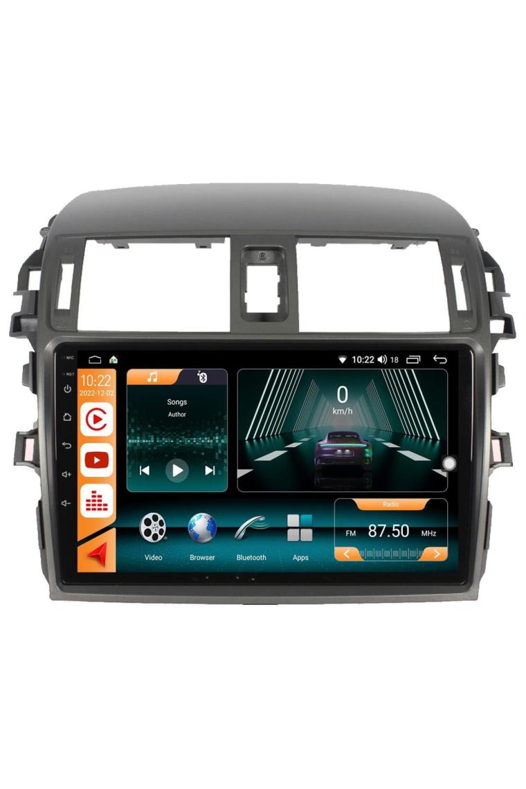 Navimex Toyota Corolla Android 13 Multimedya Carplay 4gb RAM+64GB HDD 2007-2012 Navigasyon Ekran