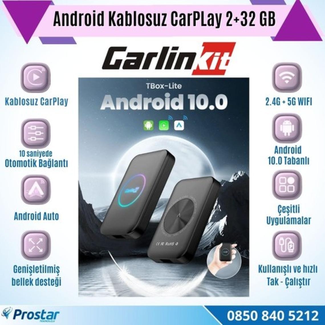 3 In 1 Carlinkit CPC200 Tbox Lite Android 2 GB 32 GB Android Aut