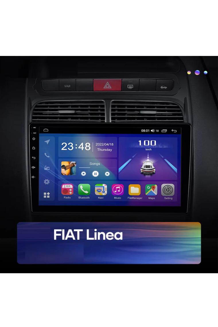 Exvol Fiat Linea Android Multimedya 2GB/32GB Carplayli 9 Inc Hd IPS Ekran +Kamera Hediye