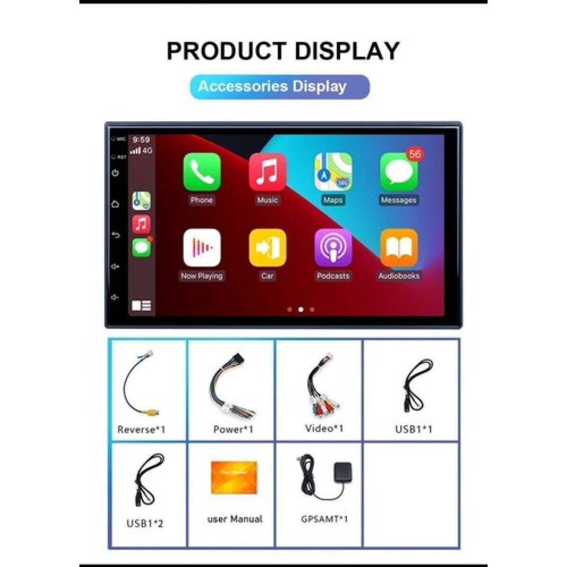 Navigold Kl-8238 2/32Gb Uyumlu Android Multimedya Car Playli Teyp Ayarlı Ince Kasa Single Din