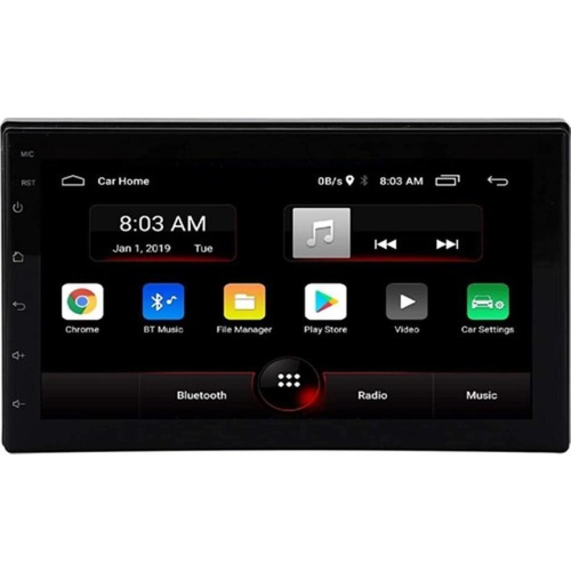 EXVOL EXW-X100 Android 12 Multimedya 2/32GB Double Teyp+Park Kamerası Hediye 7inch HD IPS