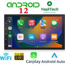 EXVOL EXW-X100 Android 12 Multimedya 2/32GB Double Teyp+Park Kamerası Hediye 7inch HD IPS