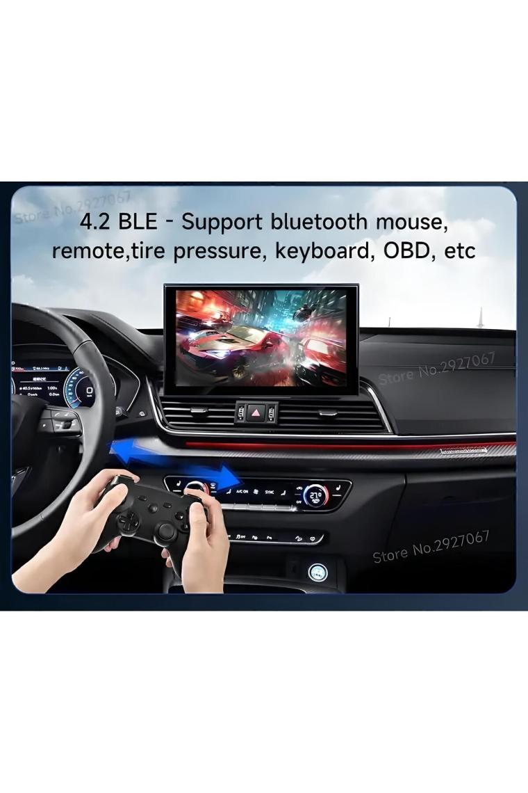 Carlinkit Carplay Ai Box USB 2gb + 16GB Stereo Evrensel Android Oto Kablosuz Carplay Ai Kutusu - Youtube, Netflix, Disney+, Google Play Store