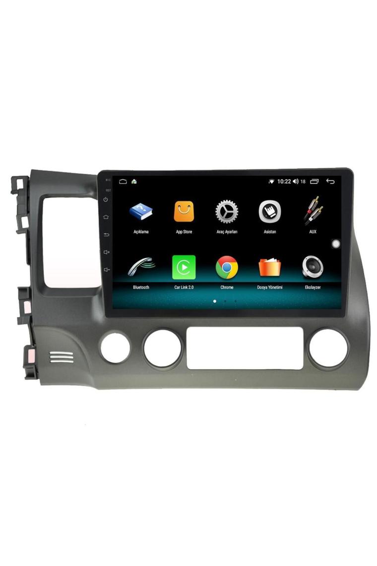Navimex Honda Civic Fd6 Android 13 Multimedya Carplay 4gb RAM+64GB HDD 2008-2011 Navigasyon Ekran