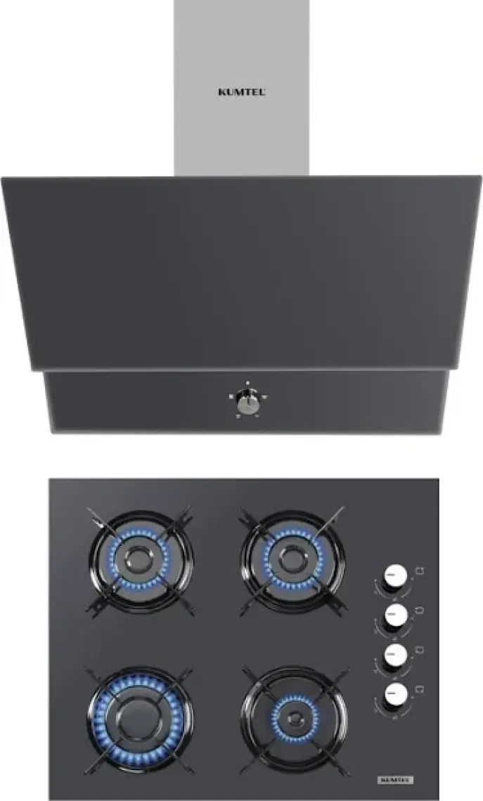 Kumtel Antrasit 2'li Set (DA6-830  + KO-40TAHDF)