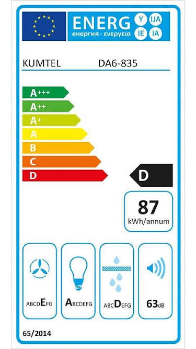 Kumtel Beyaz Cam Dijital Dokunmatik Ankastre Set - 8 Programlı (Ko-40 Tahdf+B66 - Sf2 Ddt+DA6-835)