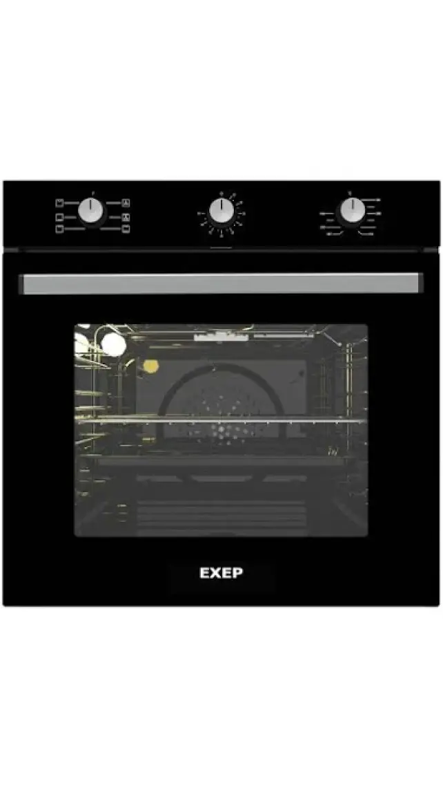 Exep Eco Line Siyah 3 Lü Ankastre Set (ED401-EO320-EF240)