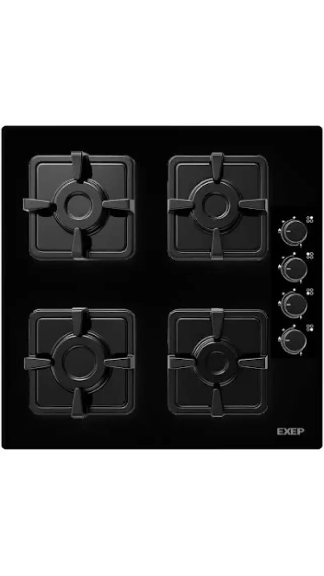 Exep Eco Line Siyah 3 Lü Ankastre Set (ED401-EO320-EF240)