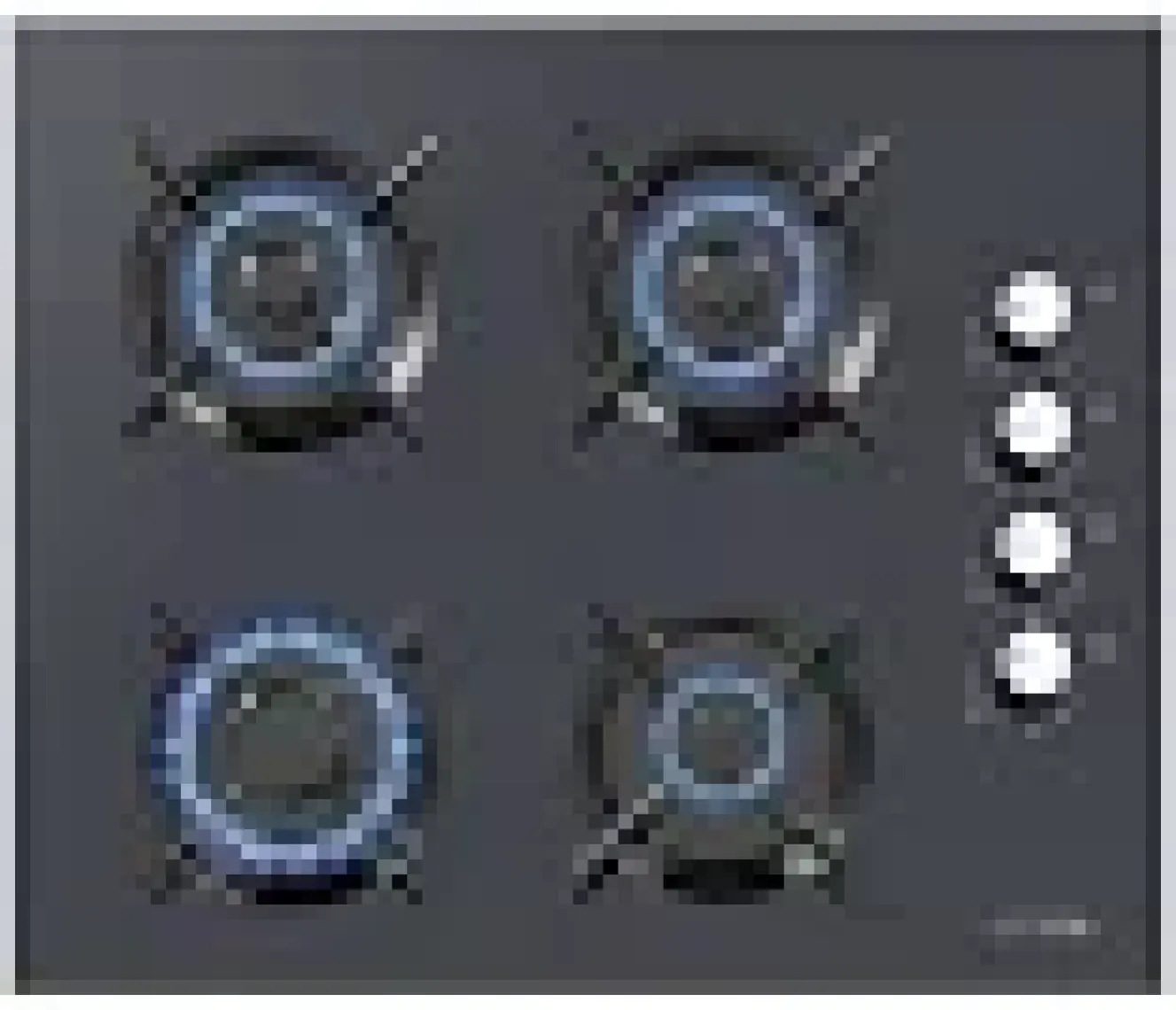 Kumtel Antrasit 2'li Ankastre Cam Set (DA6-835 + KO-40TAHDF)