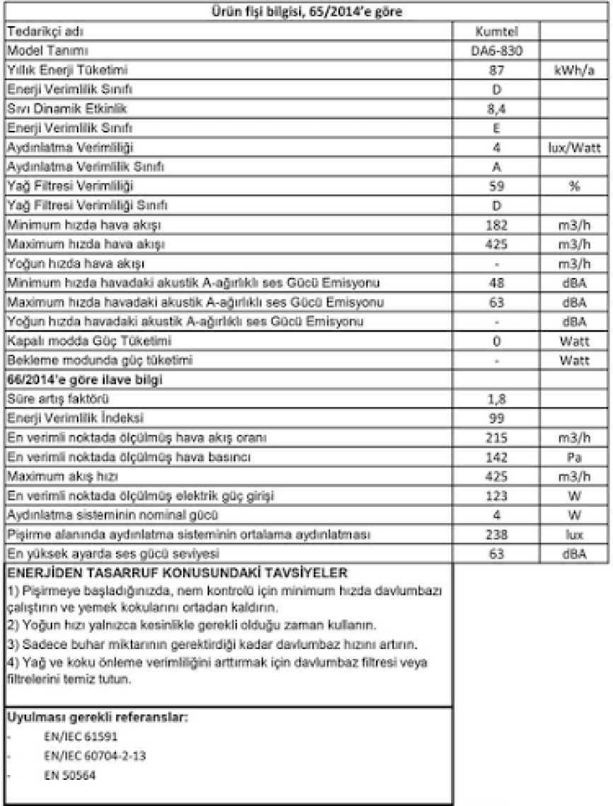 Kumtel Kristal Siyah Cam Ankastre Set (DA6-830 Davlumbaz + KO-40 TAHDF Ocak + B66 - SF2 Fırın)