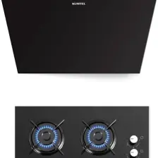 Kumtel 2'li Siyah Ankastre Set (KO-40 TAHDF + DA6-833)