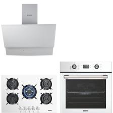 Kumtel Digital Beyaz Ankastre Set (B66 - SF2 (DDT) + KO-50 OAHDF + DA6-835)