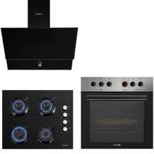 Kumtel Fastfryer Inox-Siyah Ankastre Set KK00063