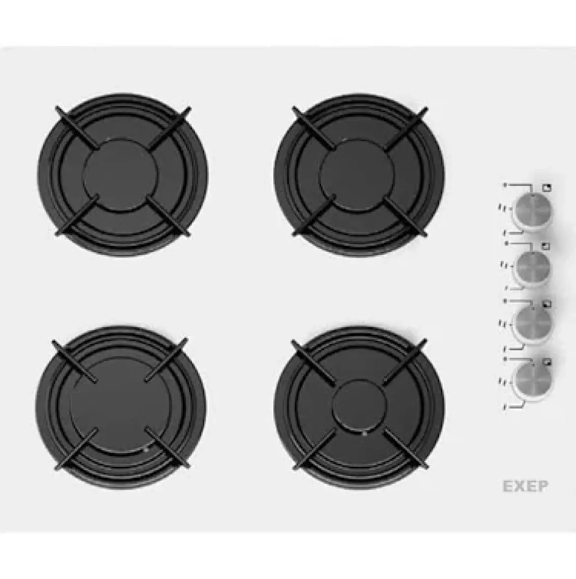 Exep Eco Line  Beyaz 3 Lü Ankastre Set (ED401-EO320-EF240)