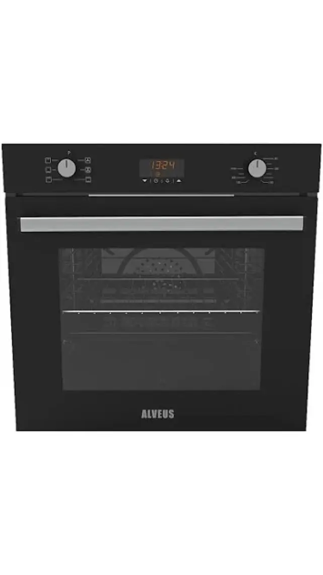 Alveus Europe Siyah 3'lü Ankastre Set MOD3000-VİTROSERAMİK-MFA627