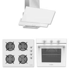 Alveus Ecoplus Beyaz 3'lü Ankastre Set (AD07-A10-AF860)