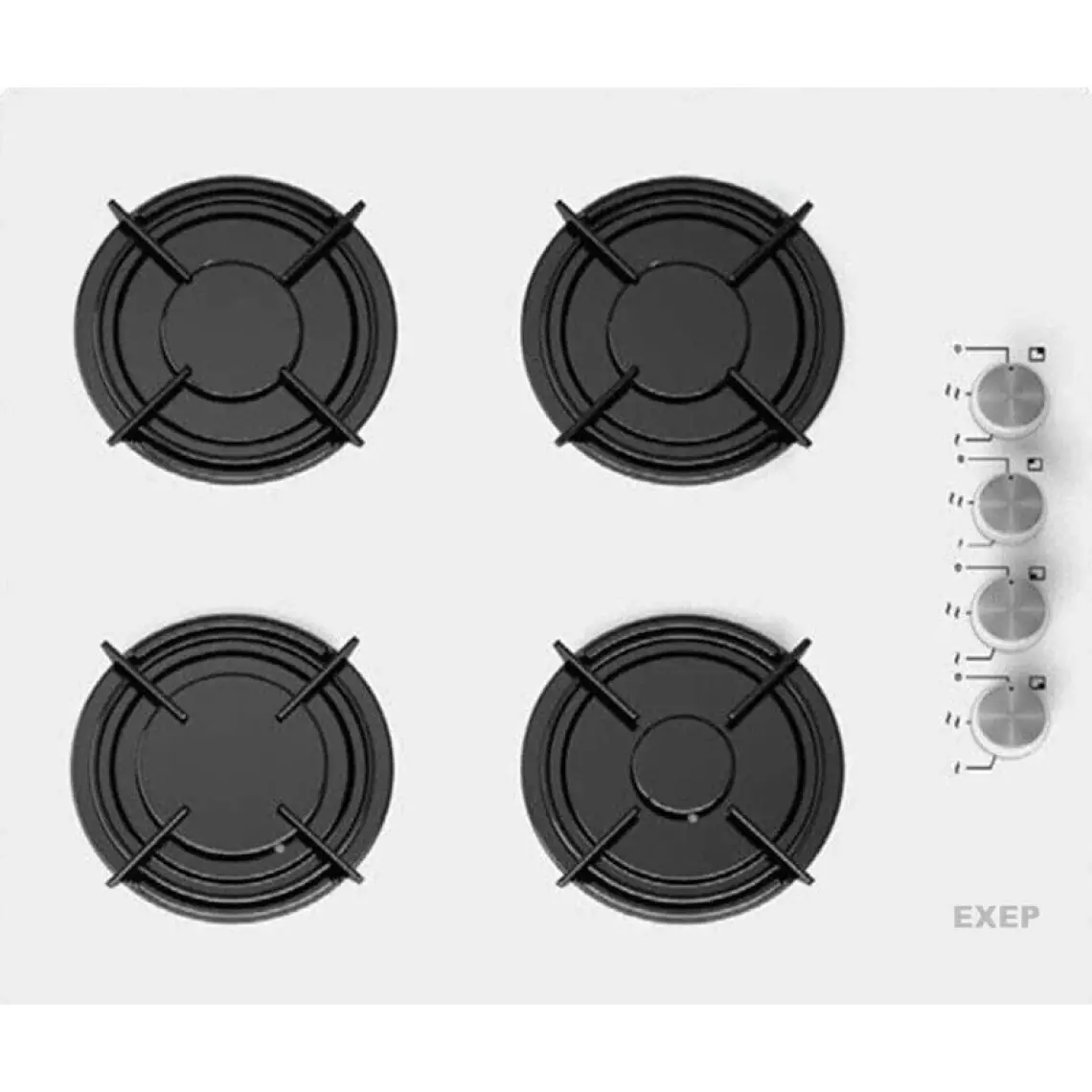 Exep Eco Line  Beyaz 3 Lü Ankastre Set (ED401-EO320-EF240)