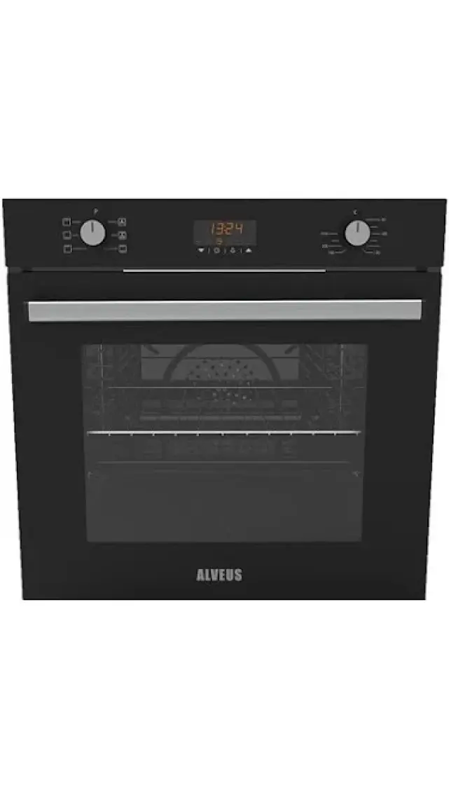 Alveus Baker Siyah 3'lü Ankastre Set (Gls 640 + Mfa 627 + F17 )